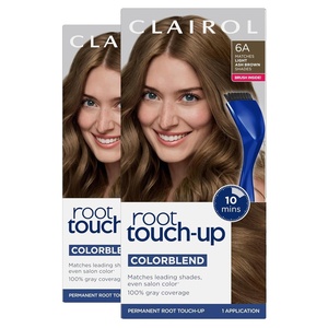 image:imageClairol Root Touch Up Permanent Hair Dye 10 Extra Light Blonde Pack of 16A Light Ash Brown