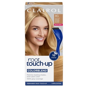 image:imageClairol Root Touch Up Permanent Hair Dye 10 Extra Light Blonde Pack of 18G Medium Golden Blonde