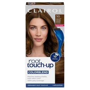 image:imageClairol Root Touch Up Permanent Hair Dye 9A Light Ash Blonde Pack of 15G Medium Golden Brown